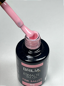 ESMALTE GEL PINK BALLET BRILIA NAILS