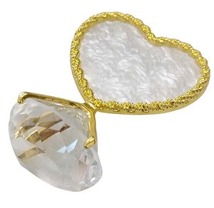 CORACAO COM DIAMANTE