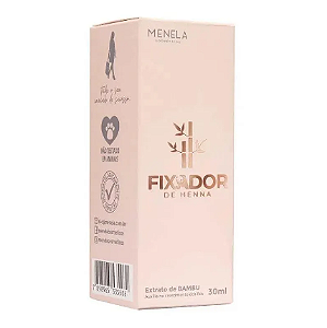 FIXADOR HENNA MENELA  EXTRATO DEW BAMBU 30ML