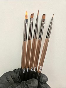 PINCEL D&Z PROFISSIONAL MARROM UNID.