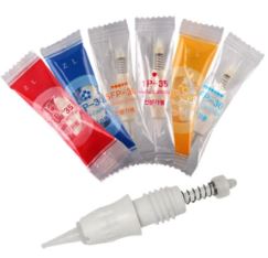 AGULHA CHARMANT DERMÓGRAFO 3P - 35 AMARELA