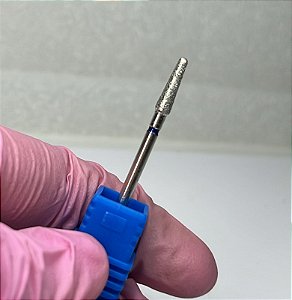 BROCA DIAMANTADA AZUL BELLA ROSA