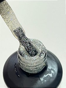 TOP COAT LASER GLITTER TOP ZEM