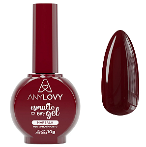 ESMALTE GEL MARSALA MEU VINHO FAVORITO ANYLOVY 10G