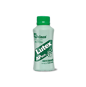 REMOVEDOR COM ACETONA 5 CINCO LUTEX AP 100ML - RENDE MAIS