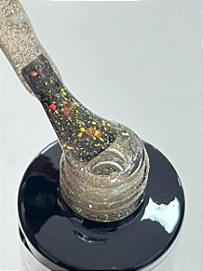TOP COAT C/ GLITTER GOLD GLOW 9G KAISA