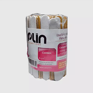 PLIN MINI LIXA DE UNHA PARDA 8CM - C/ 100 UNIDADES