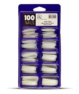 TIPS BAILARINA LEITOSA LONGA FAN NAILS