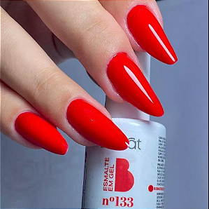 ESMALTE EM GEL 133 VERMELHO BELTRAT 14ML
