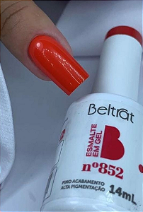 ESMALTE EM GEL 852 VERMELHO BELTRAT 14ML