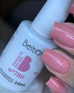 ESMALTE EM GEL 786 NUDE ESCURO BELTRAT 14ML