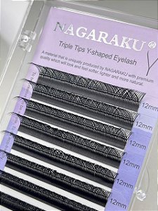 CILIOS NAGARAKU Y DE TRÊS PONTAS 0,07D 12MM MEGA TUFO
