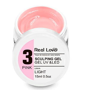 GEL SCULPING PINK 3 REAL LOVE - 15ML