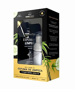 KIT REFIL ESPUMA DE LIMPEZA 200ML E PUMP 50ML UNILASHES
