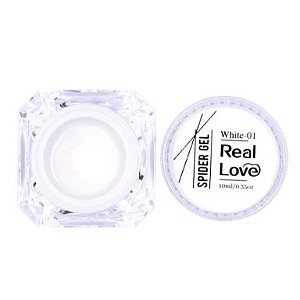 SPIDER GEL REAL LOVE 10ML- BRANCO