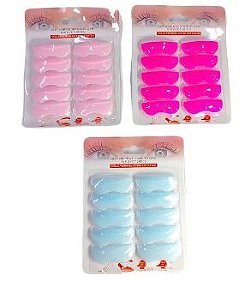 KIT 10 UNI BOBS SILICONE PARA CILIOS