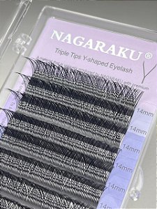 CILIOS NAGARAKU Y DE TRÊS PONTAS 0,07D 14MM MEGA TUFO