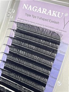 CILIOS NAGARAKU Y DE TRÊS PONTAS 0,07D 15MM MEGA TUFO