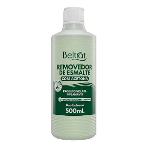 REMOVEDOR ESMALTE C/ACETONA BELTRAT 500ML