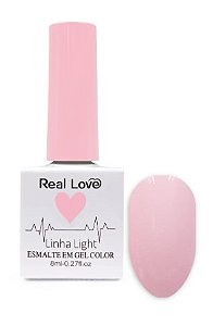 ESMALTE EM GEL COLEÇÃO CORAÇÃO Nº131 8ML REAL LOVE