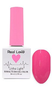 ESMALTE EM GEL COLEÇÃO CORAÇÃO Nº122 8ML REAL LOVE