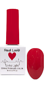 ESMALTE EM GEL COLEÇÃO CORAÇÃO Nº47 8ML REAL LOVE