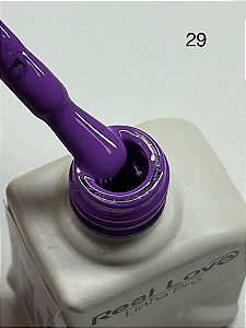 ESMALTE EM GEL LINHA PRO CAMADA UNICA Nº29 10ML REAL LOVE