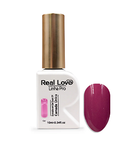 ESMALTE EM GEL LINHA PRO CAMADA UNICA Nº30 10ML REAL LOVE