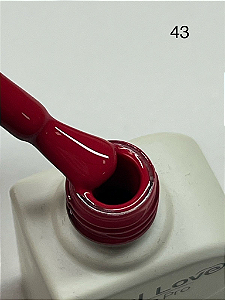 ESMALTE EM GEL LINHA PRO CAMADA UNICA Nº43 10ML REAL LOVE