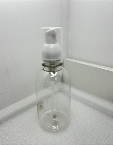 PUMP ESPUMADORA TRANSPARENTE FRASCO DE 250ML PLIN