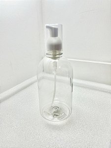 PUMP ESPUMADORA TRANSPARENTE FRASCO DE 500ML PLIN