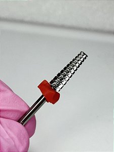 BROCA TUNGSTENIO PARA ACABAMENTO BELLA ROSA - VERMELHA