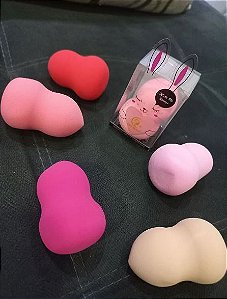 KIT MINI ESPONJA MAQUIAGEM 3 UNIDADE MAKE UP