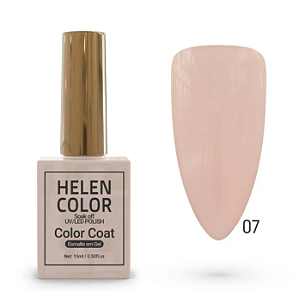 ESMALTE EM GEL Nº07 15ML TONS NUDE HELEN COLOR