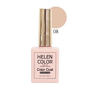 ESMALTE EM GEL Nº08 15ML TONS NUDE HELEN COLOR