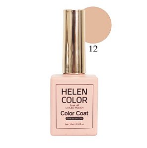 ESMALTE EM GEL Nº12 15ML TONS NUDE HELEN COLOR