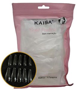 POSTIÇA BAILARINA REALISTA 600 UNIDADES KAISA (CORES)