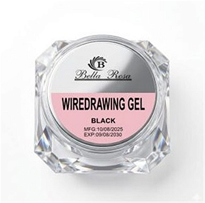 SPIDER GEL BELLA ROSA 10ML- PRETO