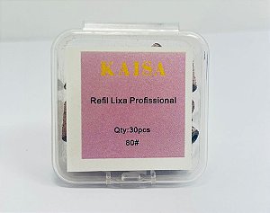 REFIL LIXA P/ MANDRIL FINO #80 KAISA