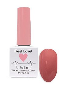 ESMALTE EM GEL COLEÇÃO CORAÇÃO Nº08 8ML REAL LOVE