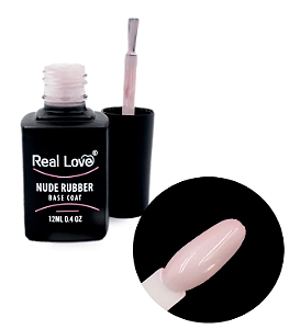 BASE COAT NUDE RUBBER LIGHT PINK Nº14 12ML REAL LOVE