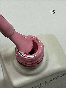 ESMALTE EM GEL LINHA PRO CAMADA UNICA Nº15 10ML REAL LOVE