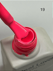 ESMALTE EM GEL LINHA PRO CAMADA UNICA Nº19 10ML REAL LOVE