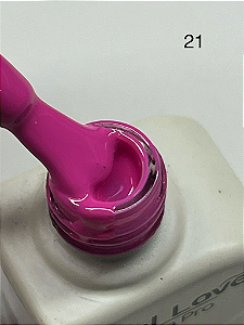 ESMALTE EM GEL LINHA PRO CAMADA UNICA Nº21 10ML REAL LOVE