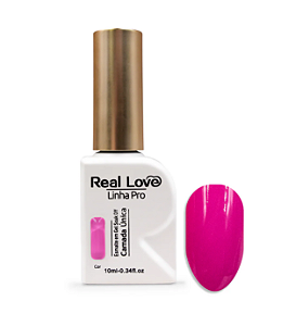 ESMALTE EM GEL LINHA PRO CAMADA UNICA Nº22 10ML REAL LOVE