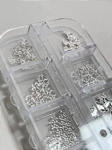 KIT DECORAÇÃO PRATA