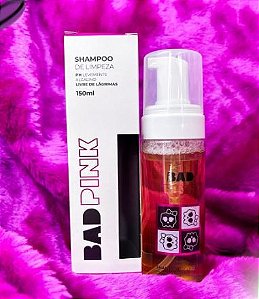 SHAMPOO DE LIMPEZA DE CÍLIOS BAD PINK 150ML