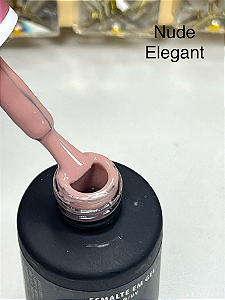 ESMALTE EM GEL NUDE ELEGANT BROWN -LIVRE TPO 10G MARIA BELA