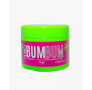 CREME LISO BUMBUM REPOS 250G - BUMBUM LISINHO E FIRME