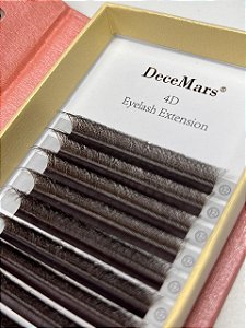 CILIOS DECEMARS 4D 0,07D 12MM MARRON